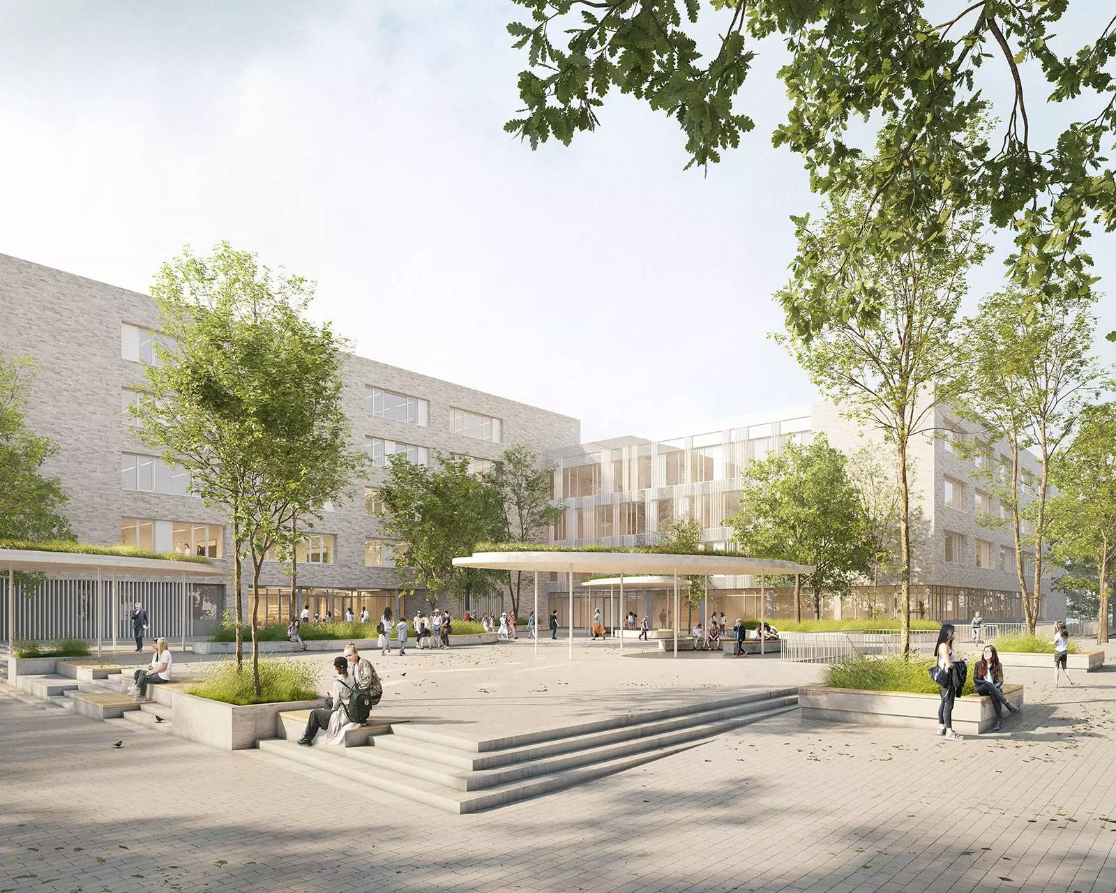 Visualisierung Helene-Lange-Gymnasium Fürth, Jonas Bloch