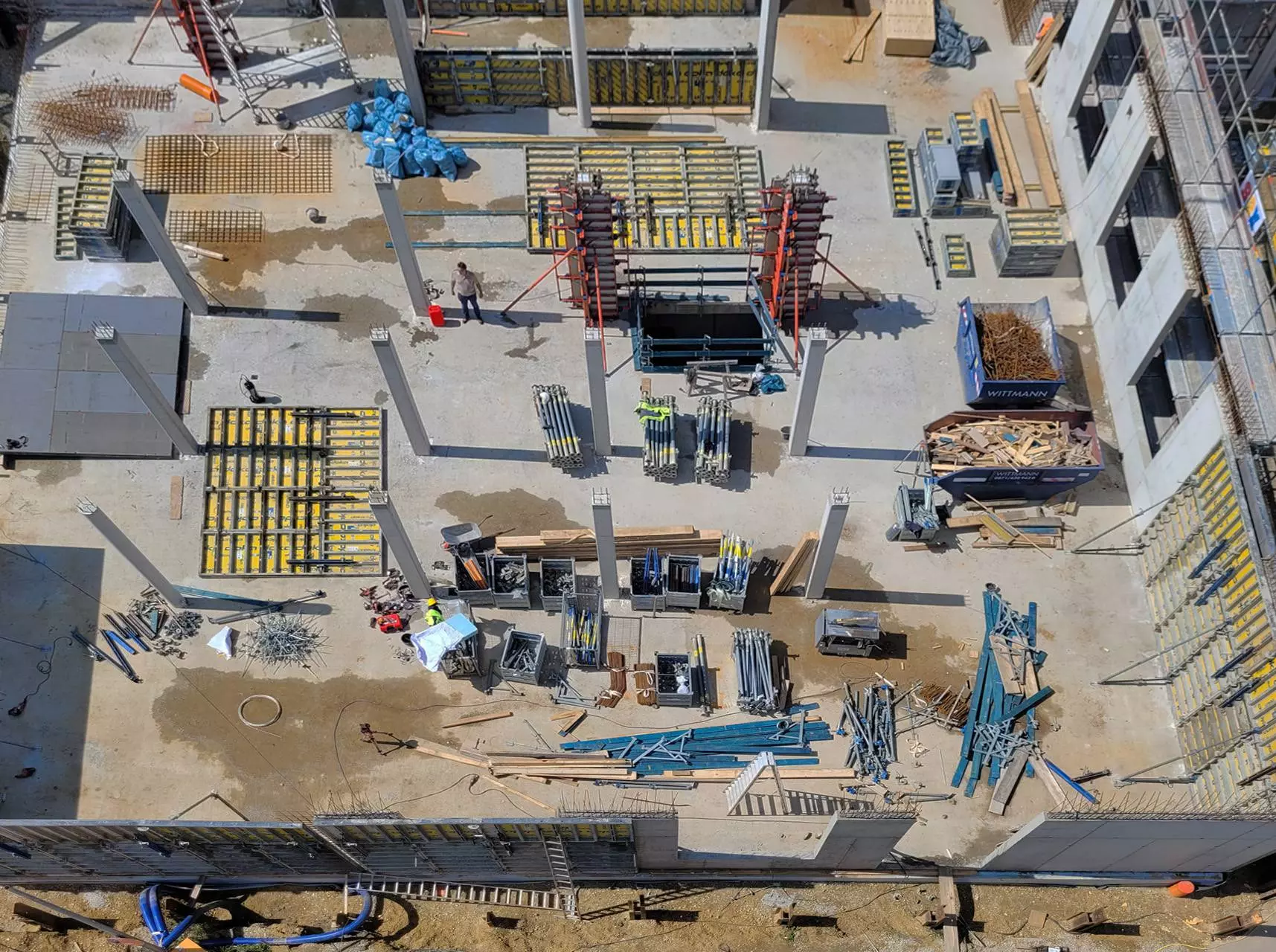 Intensivstation Baustelle