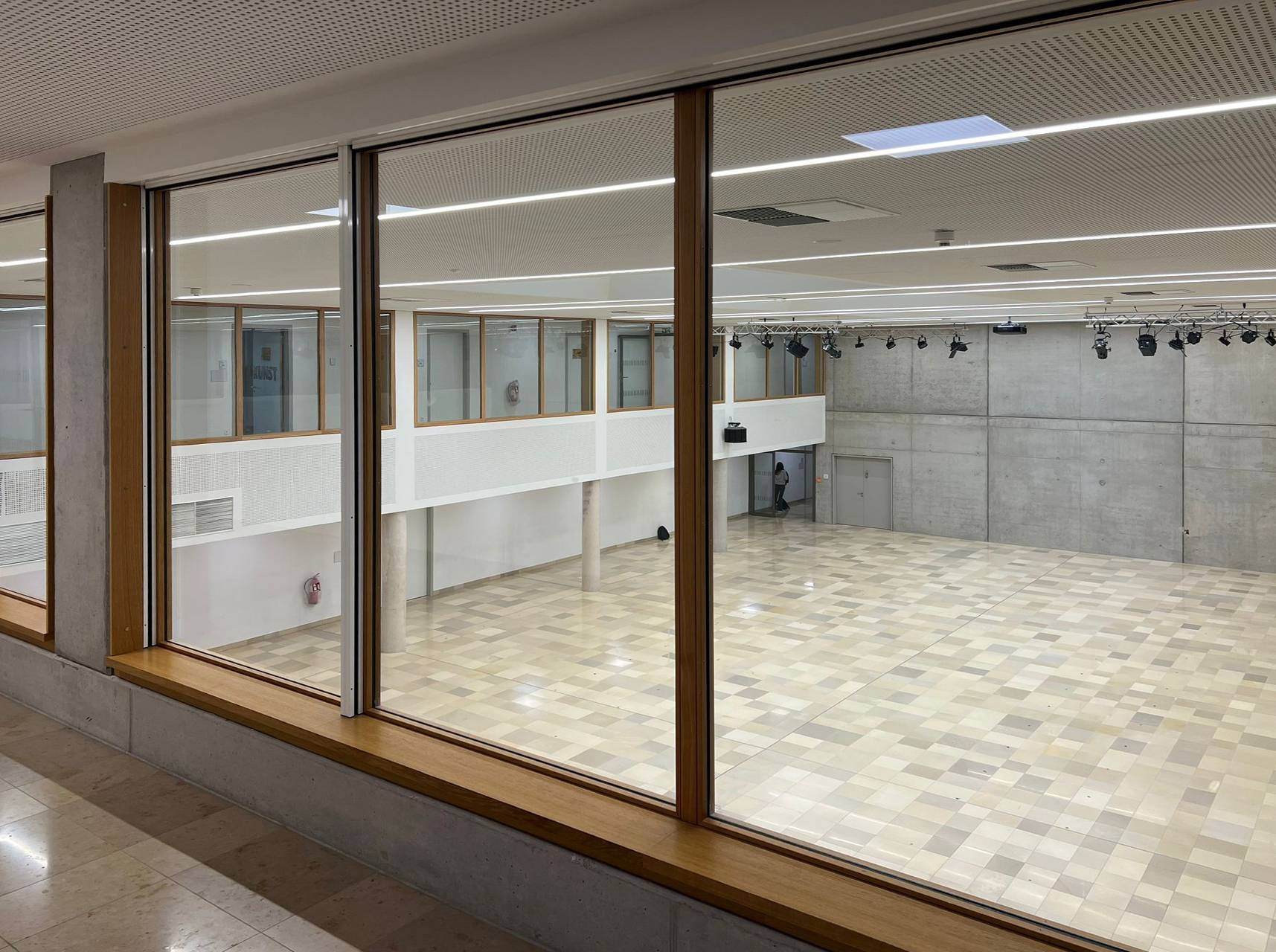 Treuchtlingen-Blick in die Aula