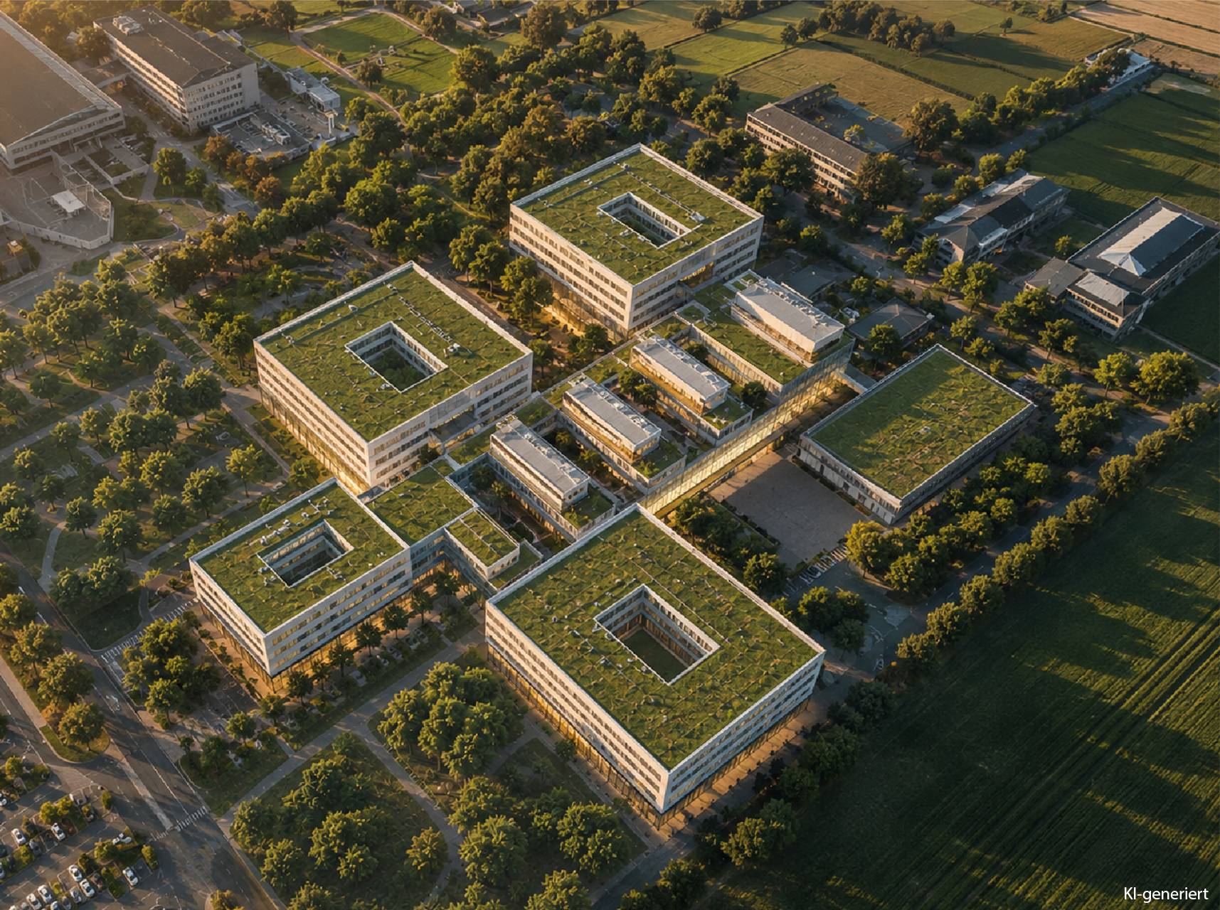 Luftbild Erlangen